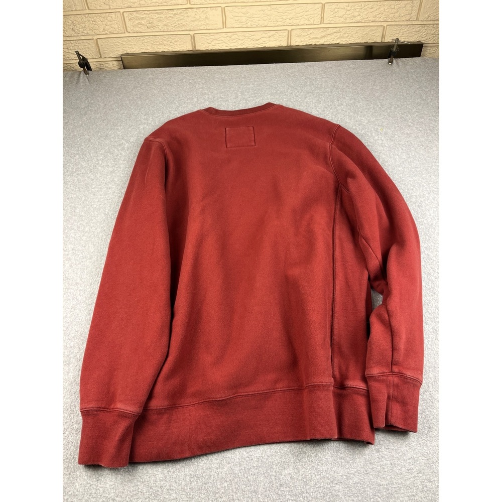 Eddie Bauer Sweatshirt Mens XL Tall Red Crewneck Graphic Sport Shop Seattle USA - Picture 5 of 8
